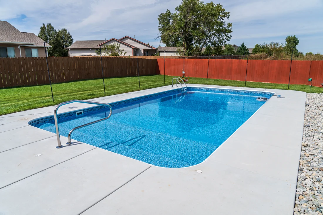 A closer look at the pool and deck from Guardian’s project gallery